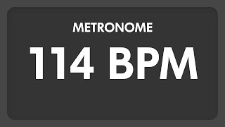 114 BPM  Metronome [upl. by Fang]