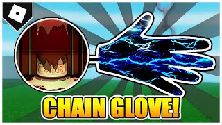 Slap Battles  How to get CHAIN GLOVE  quotTHE ACCIDENTquot BADGE ROBLOX [upl. by Hussein]