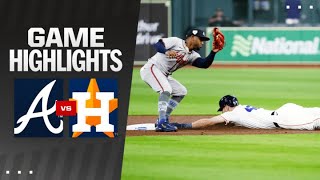 Braves vs Astros Game Highlights 41524  MLB Highlights [upl. by Burhans470]