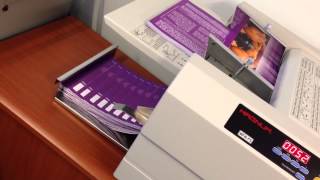 SUDEP Action Leaflet  Folding Machine © Motion Printing 2015 [upl. by Valle]