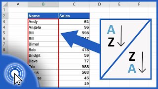 How to Sort Alphabetically in Excel [upl. by Eiltan]