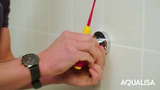 How to install an Aqualisa rail kit [upl. by Brianne]