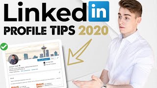 How To Use LinkedIn for Beginners 2020 Setup  9 Profile Tips [upl. by Nasya]