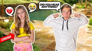 IGNORING My CRUSH For 24 HOURS To See How She REACTS CHALLENGE PRANK🤫🙉  Sawyer Sharbino [upl. by Leatrice526]