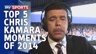 Top 5  Unbelievable Chris Kamara Moments of 2014 [upl. by Solotsopa246]