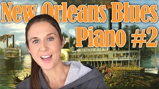 New Orleans Blues Piano 2 [upl. by Edmonda934]