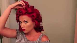 Vintage 1940s Hair Tutorial [upl. by Gonzalo]