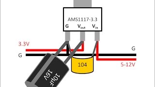 How to build a 33V Voltage Regulator [upl. by Ahtikal]