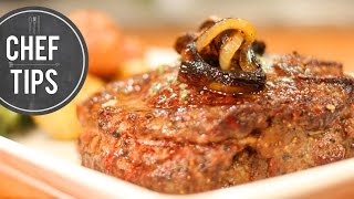 Prime Ribeye Cap Steak Recipe  Chef Tips [upl. by Ancier]