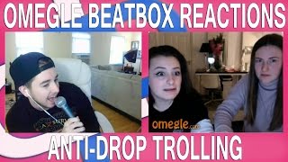 Omegle Beatbox Reactions  AntiDrop Trolling [upl. by Yeniffit]