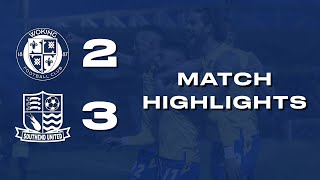 HIGHLIGHTS Woking 23 Southend United [upl. by Mackenie638]