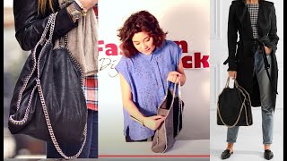 Come fare la borsa Stella McCartney Falabella  fai da te pochette Falabella DIY [upl. by Elolcin]