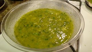 Easy Roasted Tomatillo Salsa Green Salsa [upl. by Prouty]