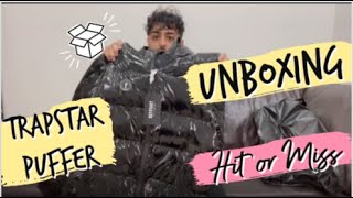 Trapstar Puffer Jacket Unboxing [upl. by Raman]