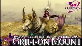 Guild Wars 2  How to Get Started on the Griffon mount [upl. by Manny]