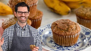 AMAZING Banana Muffin Recipe [upl. by Lole253]