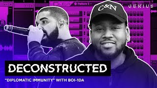 The Making Of Drakes quotDiplomatic Immunityquot With Boi1da  Deconstructed [upl. by Elttil111]