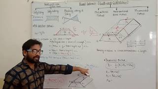 Part 25  Road estimate  Earth work calculation  Mid section method  Prismoidal method  Mean [upl. by Blackman601]