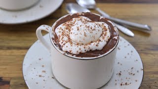 Italian Hot Chocolate Recipe [upl. by Ayital]