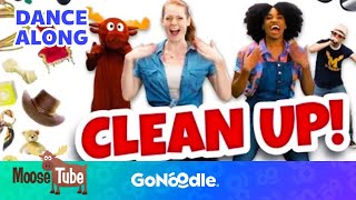 Clean Up Song  Songs For Kids  Routine  GoNoodle [upl. by Epoh]