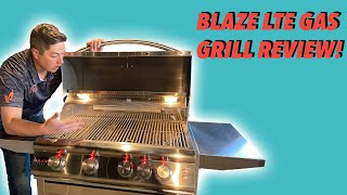 Blaze 32 Inch 4 burner LTE Gas Grill Product Review BEST GRILL [upl. by Aicittel280]