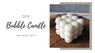 DIY Bubble Candle  Kerzen Gießen  Tipps amp Tricks [upl. by Areek]