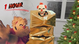 The Ultimate Scary Clown Attacks Christmas Compilation 1 Hour WeeeClown Around [upl. by Joshuah]