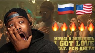 Miyagi amp Эндшпиль feat Рем Дигга  I Got Love Official Video Reaction [upl. by Ydaf]