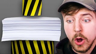 Hydraulic Press vs 1000 Sheets Of Paper [upl. by Danby]