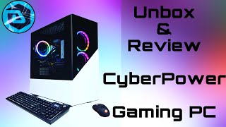 Unbox and Review CyberPowerPC  Gamer Supreme Gaming Desktop  AMD Ryzen 7 3700X  DeafTek [upl. by Eseilenna]