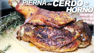 Pierna de Cerdo al Horno En CASA Paso a Paso [upl. by Catie]