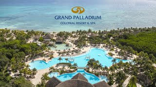 Grand Palladium Colonial Resort amp Spa Riviera Maya Mexico [upl. by Ponton]