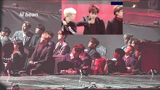 SEVENTEEN reaction to BTS  Mic Drop SMA 2018 [upl. by Reiner973]