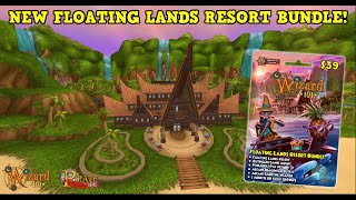 Wizard101  NEW FLOATING LANDS RESORT BUNDLE [upl. by Airlee]