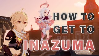 How to get to INAZUMA ► Genshin Impact [upl. by Airet626]