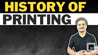 HISTORY OF PRINTING  PRINTING GURUJI  PRINTING TECHNOLOGY [upl. by Ymij]