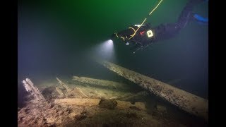 Divers find centuriesold shipwrecks in the Baltic Sea [upl. by Lever]