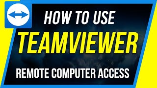 How to Use TeamViewer  Remote control for PC or Mac [upl. by Naghem]