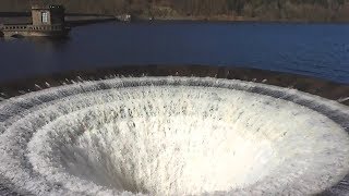 Amazing Spillway in Action [upl. by Nannoc]