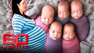 Surprised by Five Naturally conceived quintuplets  60 Minutes Australia [upl. by Ahselyt293]