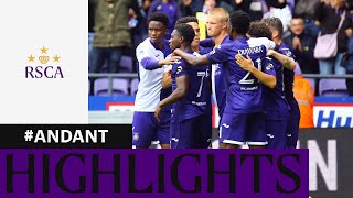 HIGHLIGHTS RSC Anderlecht  Antwerp FC  20232024 [upl. by Sgninnej155]