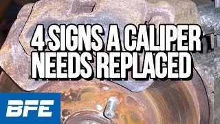 4 signs a caliper needs replaced  4 Tips [upl. by Maryann]