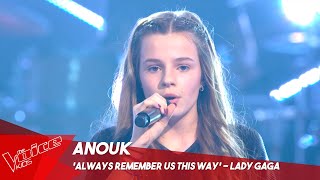 Anouk  Always remember us this way  Sing Off  The Voice Kids Belgique [upl. by Yanal]