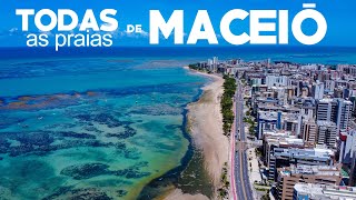 TODAS as praias de MACEIÃ“ [upl. by Shig]