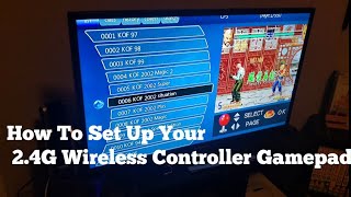 How To Set Up Your 24G Wireless Controller Gamepad M8 [upl. by Aplihs791]