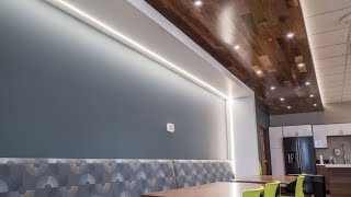 How to Install Recessed LED Channel and LED Strip Lights in Drywall for Recessed Linear Lighting [upl. by Conn]