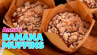 Anna Makes The Best Banana Muffins  ANNAS OCCASIONS [upl. by Bradan]