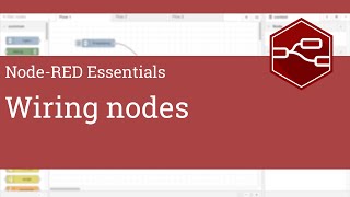 Wiring nodes  NodeRED Essentials [upl. by Nylecyoj743]