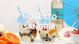 Moscato Sangria Cocktail Recipe [upl. by Eliason]