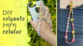 DIY Como hacer COLGANTE para CELULAR de MODA 2021 AESTHETIC [upl. by Aseefan]